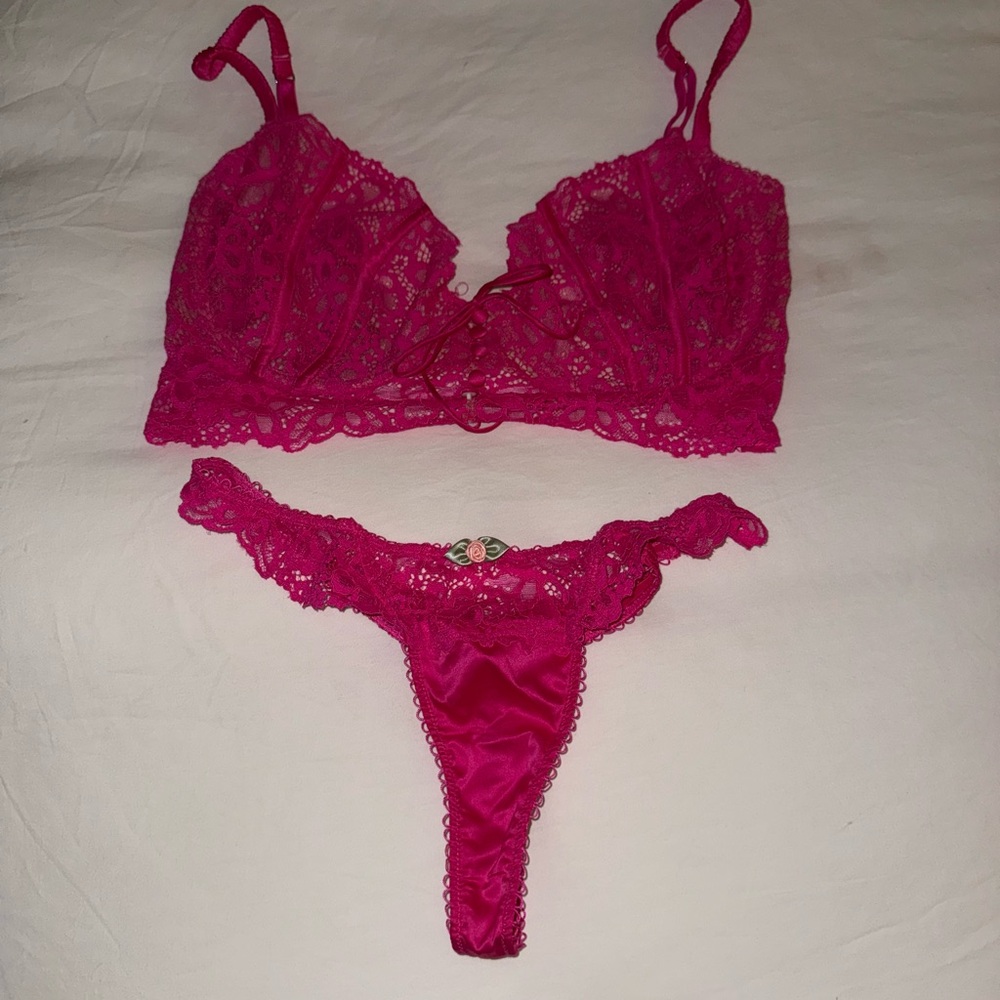 For love and lemon pink rose set